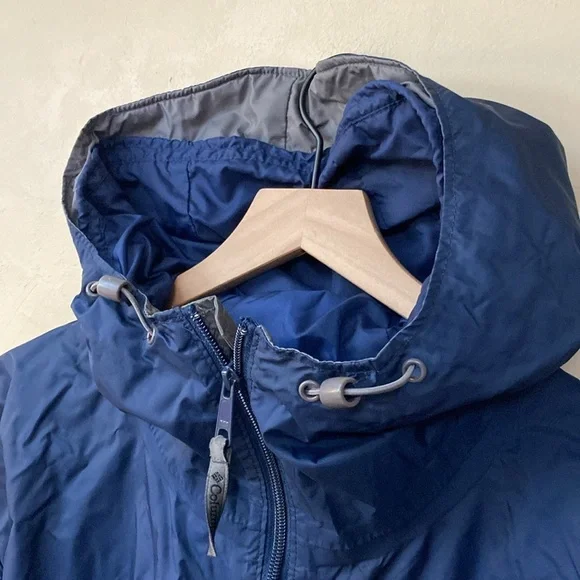 Columbia Packable Windbreaker Full Zip Jacket XXL - Picture 2 of 8